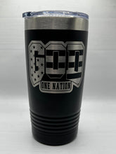 Load image into Gallery viewer, One nation under god 20oz tumbler