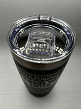 Load image into Gallery viewer, Warning no filter 20oz tumbler