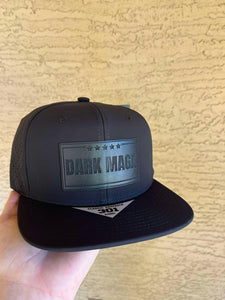 Dark Maga Leather Patch Hat