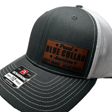 Load image into Gallery viewer, Proud blue collar SnapBack
