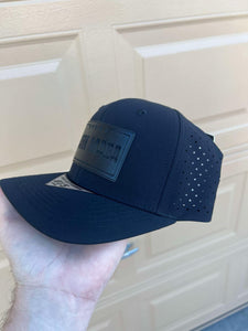 Dark Maga Leather Patch Hat